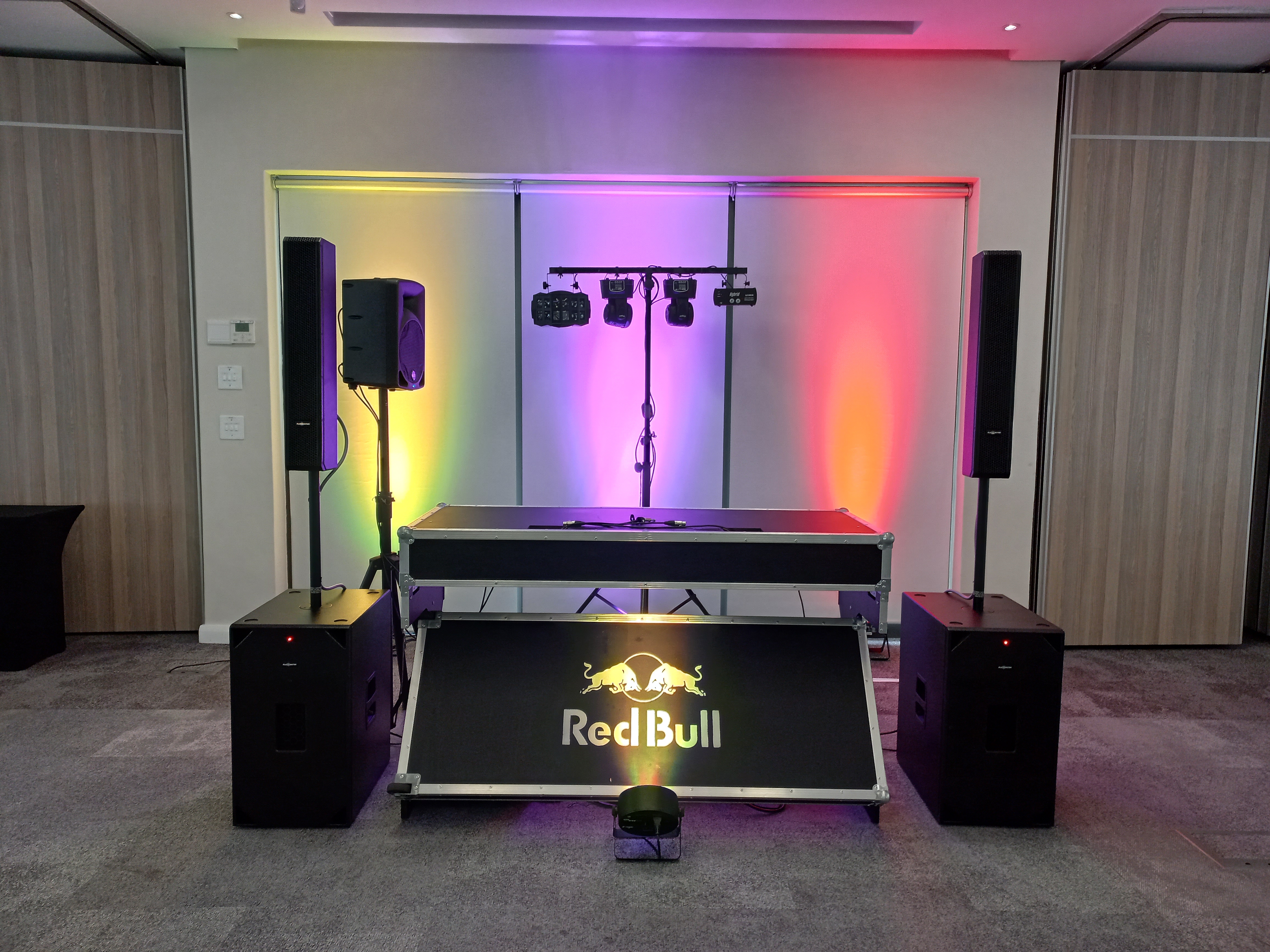 Outdoor event setup