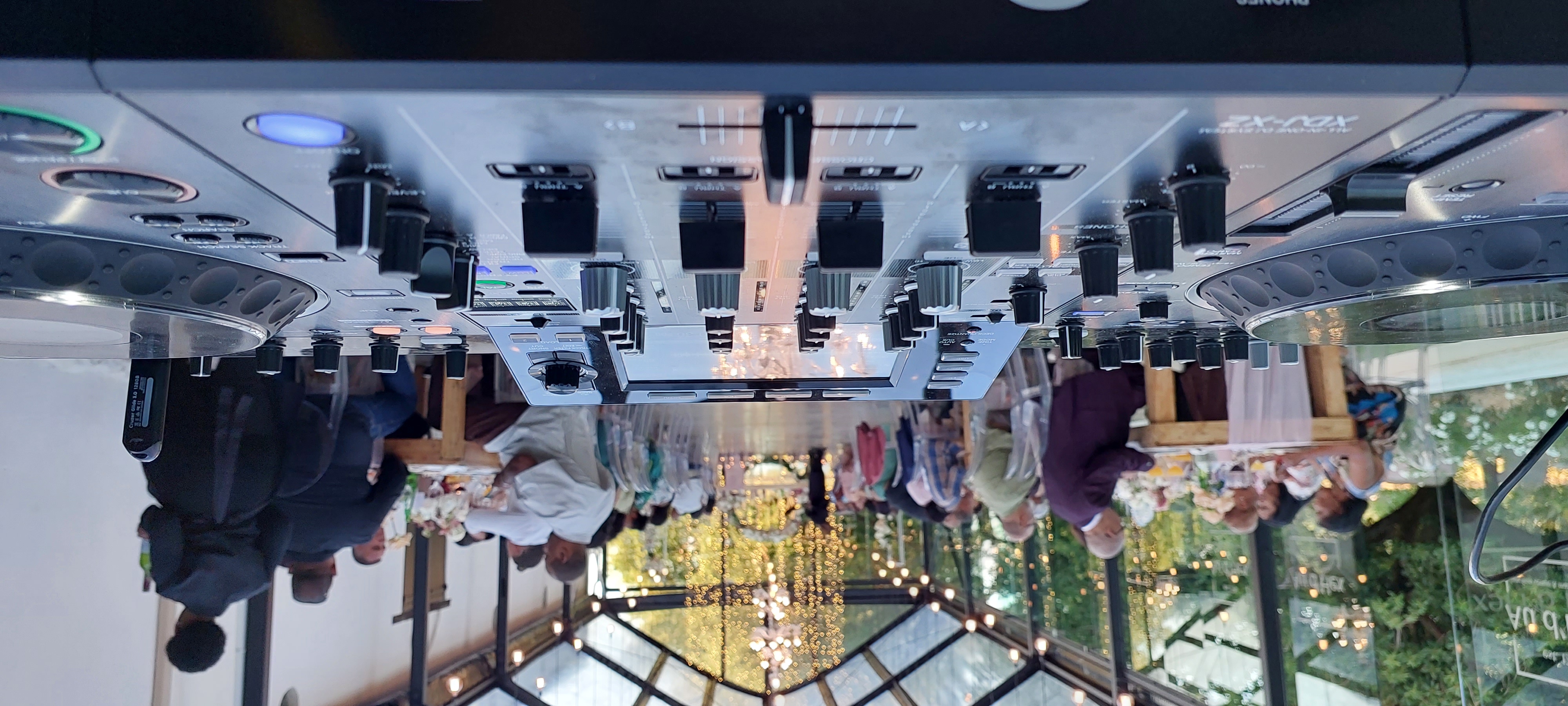 Evening event setup