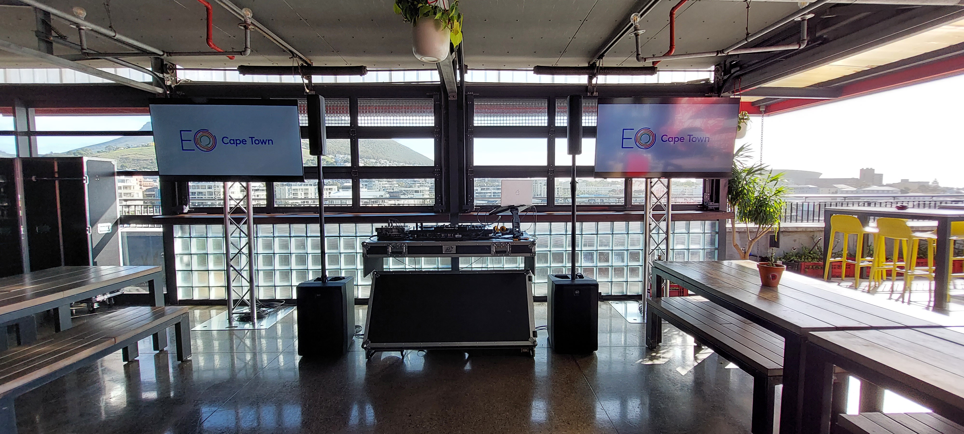 Venue sound setup